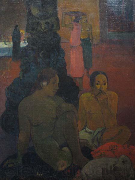 Paul Gauguin The Great Budha By Paul Gaugin Spain oil painting art